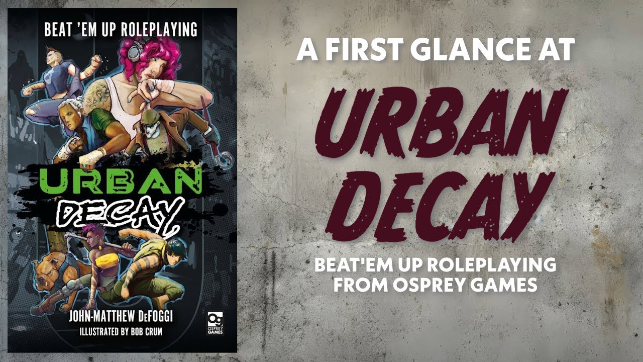A first glance at @OspreygamesUk Urban Decay