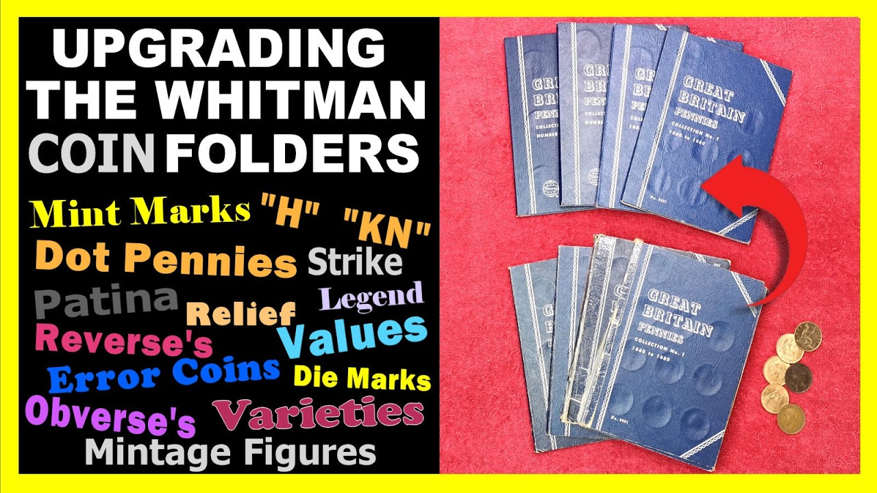 Coin Collecting | New Whitman Folders | Searching for Key Dates, Rare Coins & Errors