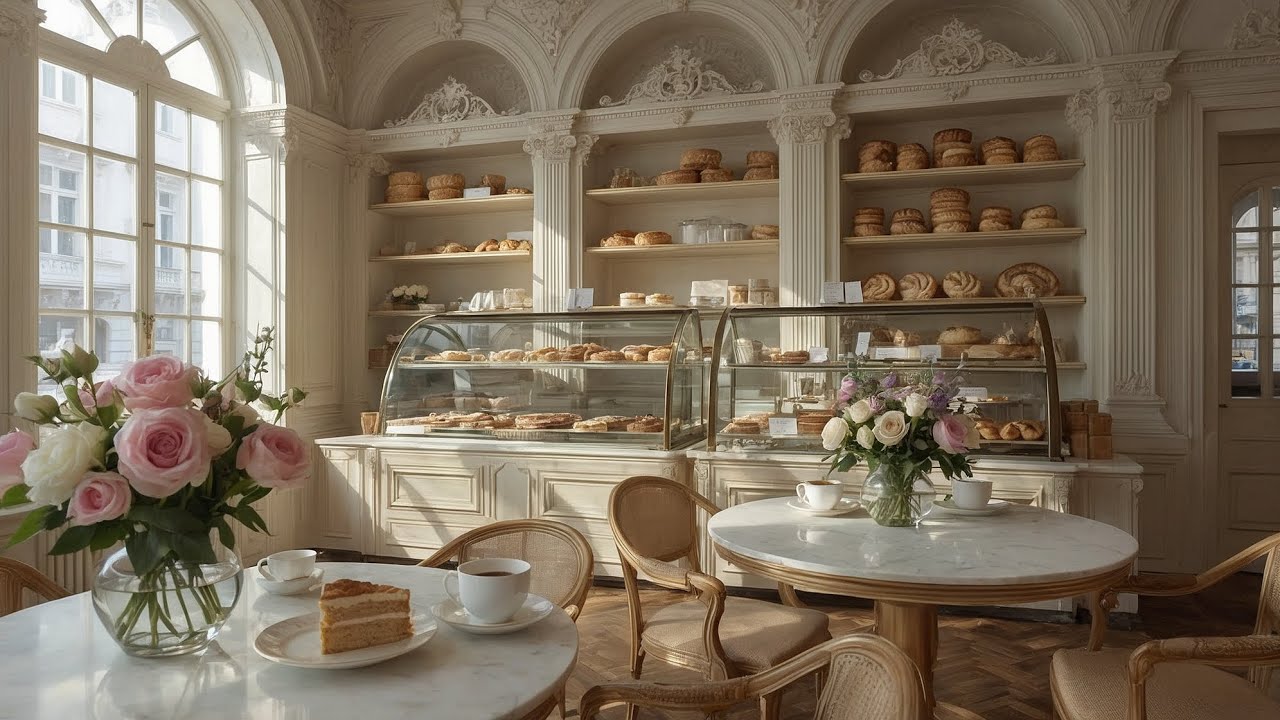 Vienna Bakery Ambience ☕ Relaxing Classical Piano | Peaceful Austrian Caf&eacute; Background