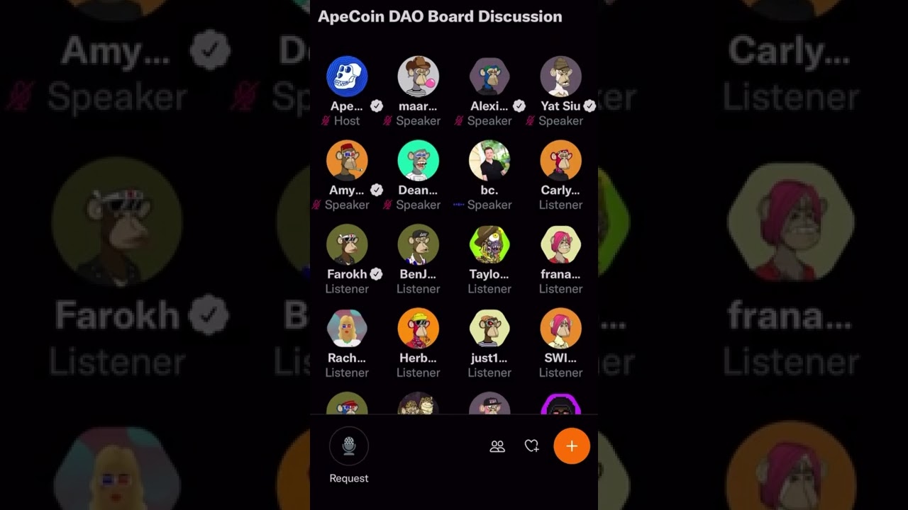 ApeCoin DAO First Board Discussion (Unofficial Recording)