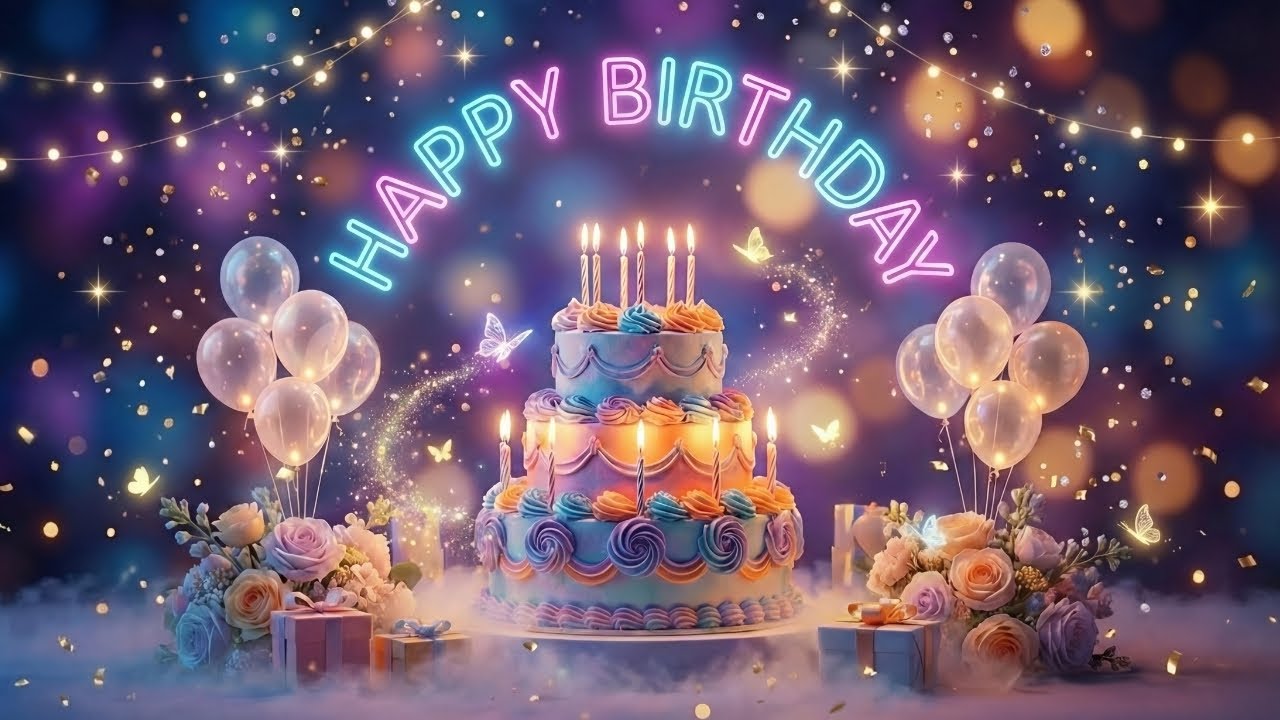 Happy Birthday to    YOU! 👉 Wait for it