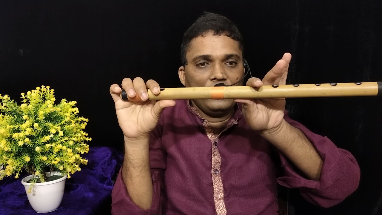 keeravani ragam.flute tutorial .harimurali flute Academy