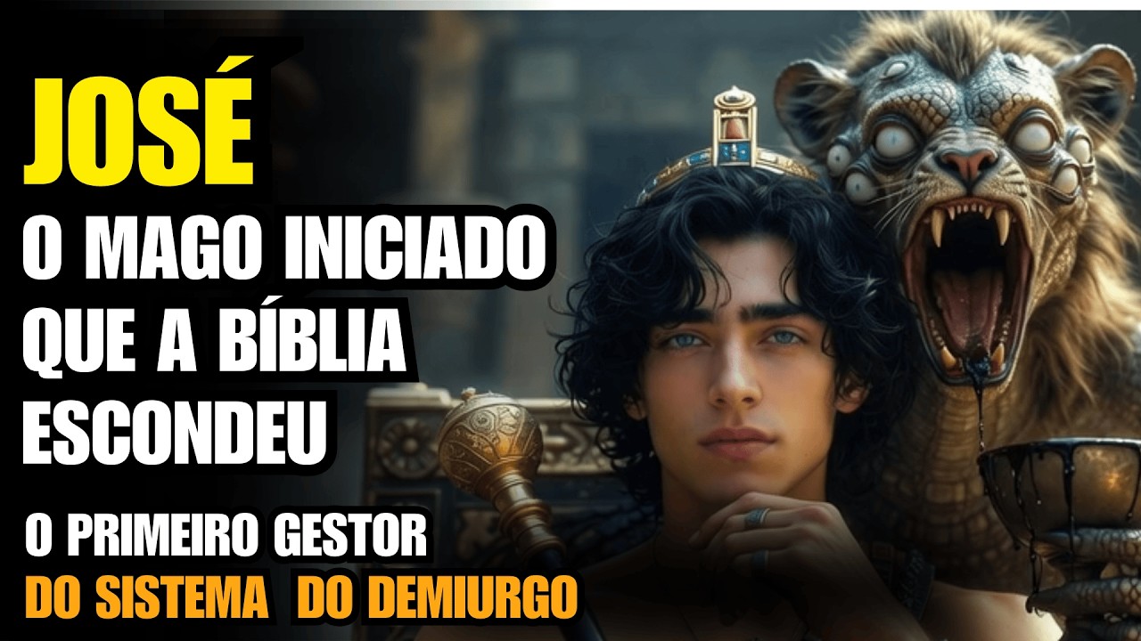 JOSÉ, O PRIMEIRO GESTOR DO SISTEMA DO DEMIURGO | O MAGO INICIADO QUE BÍBLIA ESCONDEU!