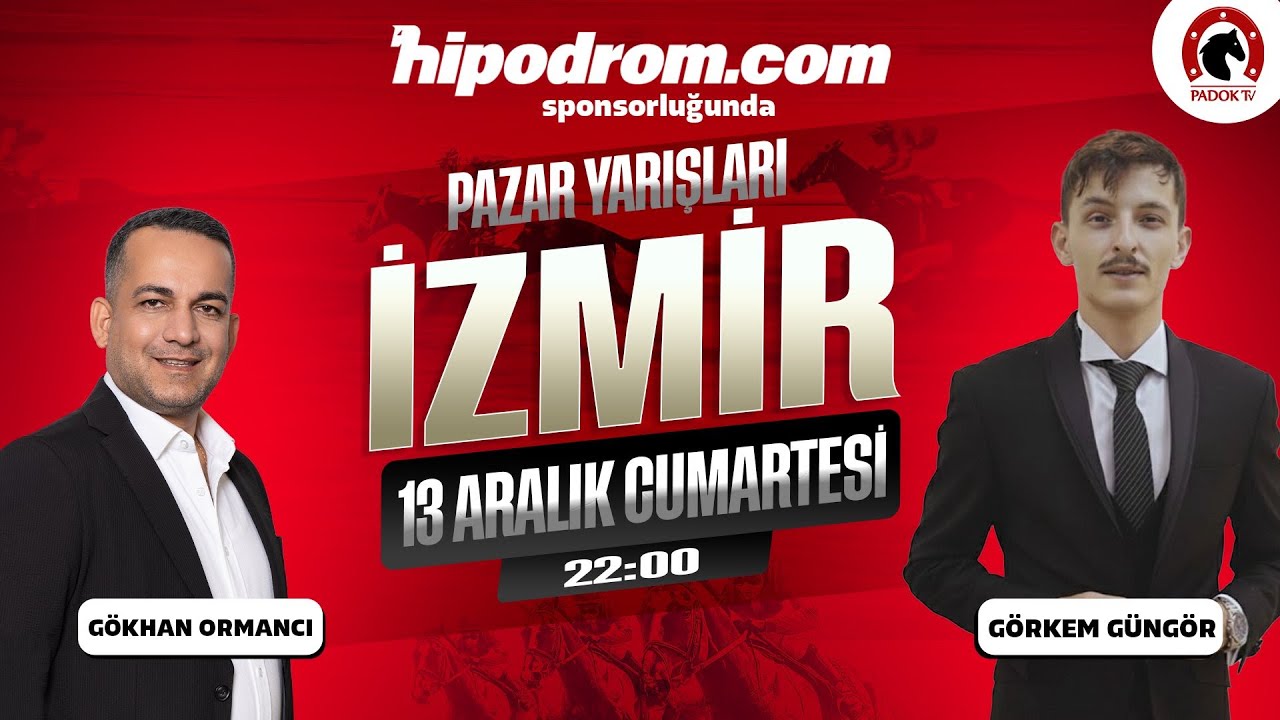 14 Aralık 2025 // İzmir At Yarışı Tahminleri // G&ouml;khan Ormancı - G&ouml;rkem G&uuml;ng&ouml;r