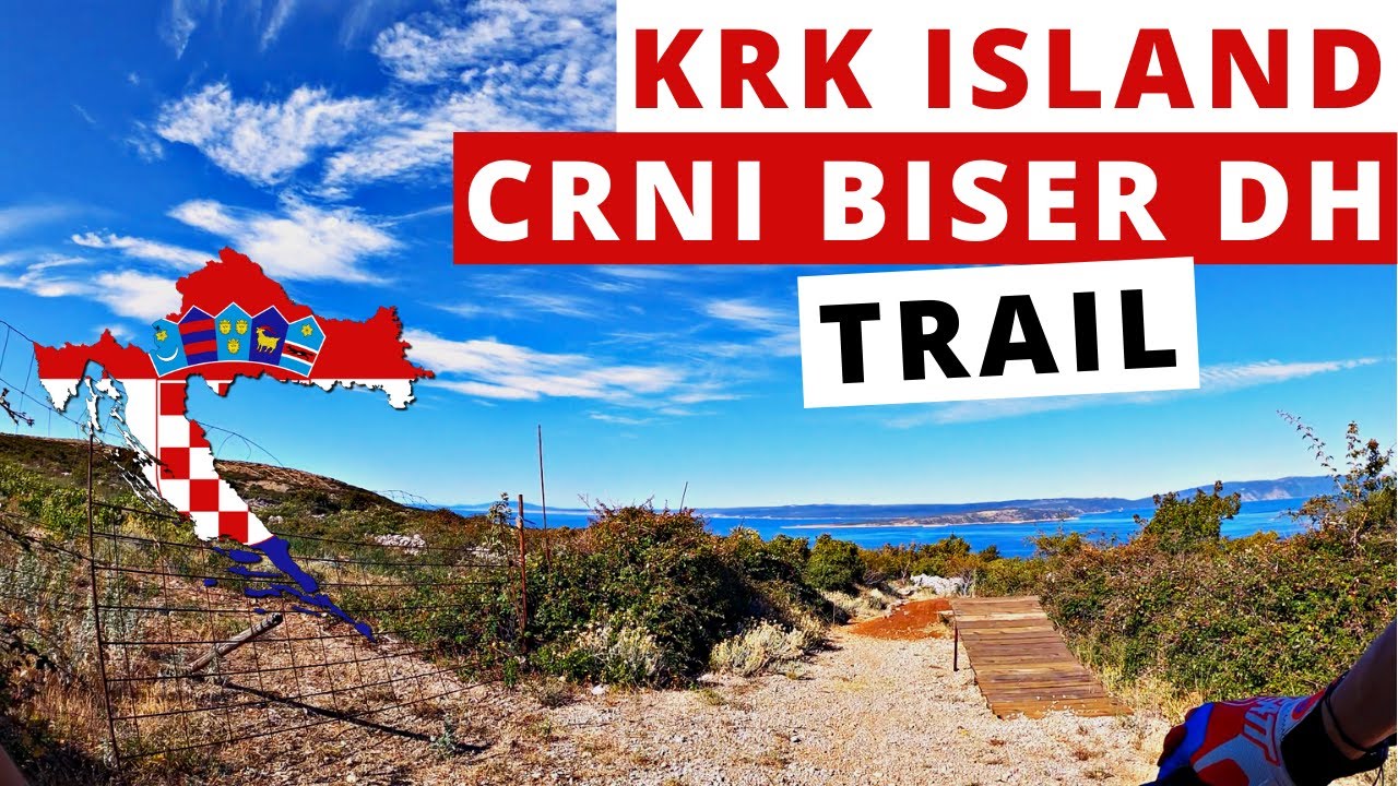 Crni Biser - Runtele Downhill 🚵🏼 Trail ☀️ 2020 | Krk Island | Exploring Croatia MTB