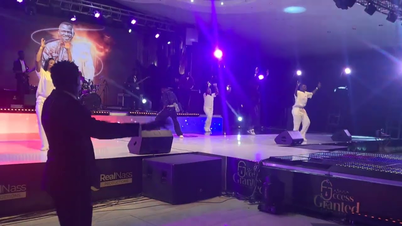 King TraeAfrica Live @the Access Granted Album launch at Yadah Hotel.