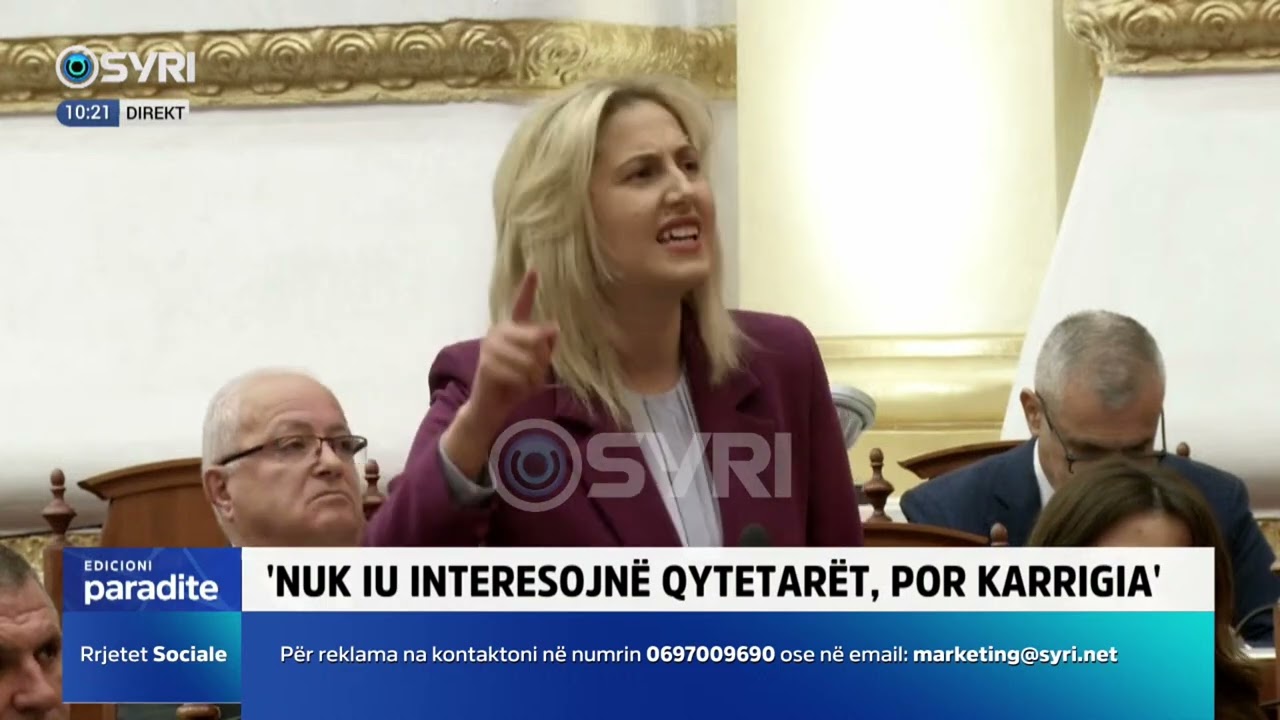 Ina Zhupa e irrituar me Elisën dhe Taulant Ballën, plas debati në Kuvend