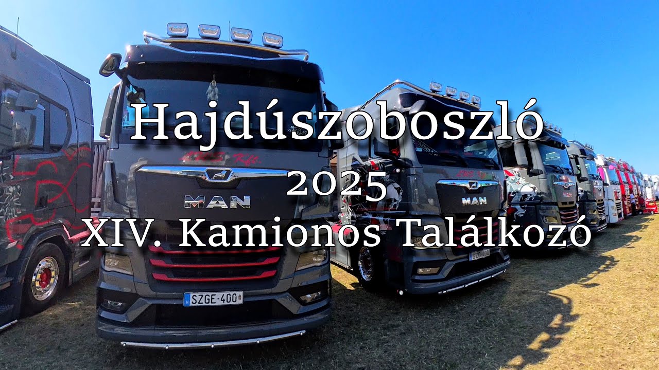Hajdúszoboszló - XIV. Kamionos Találkozó - 2025 - Reptér