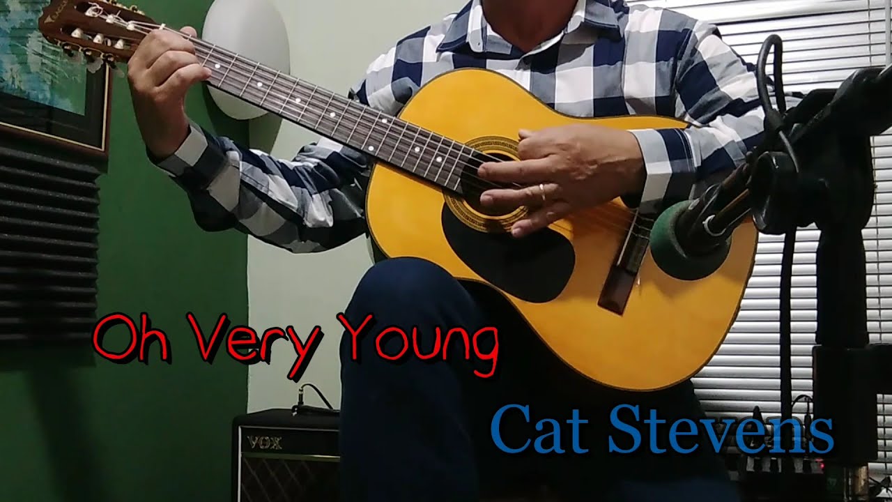 CAT STEVENS - Oh Very Young  (How to Play on Classical guitar). Folk Rock/Pop Rock 🎙️🎸#catstevens