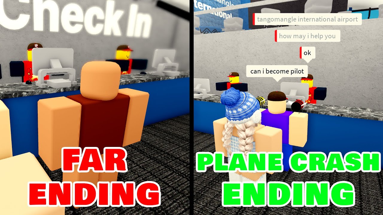 Far Ending vs. Plane Crash Ending COMPARISON (NPC Ending Suggestions Part 5)