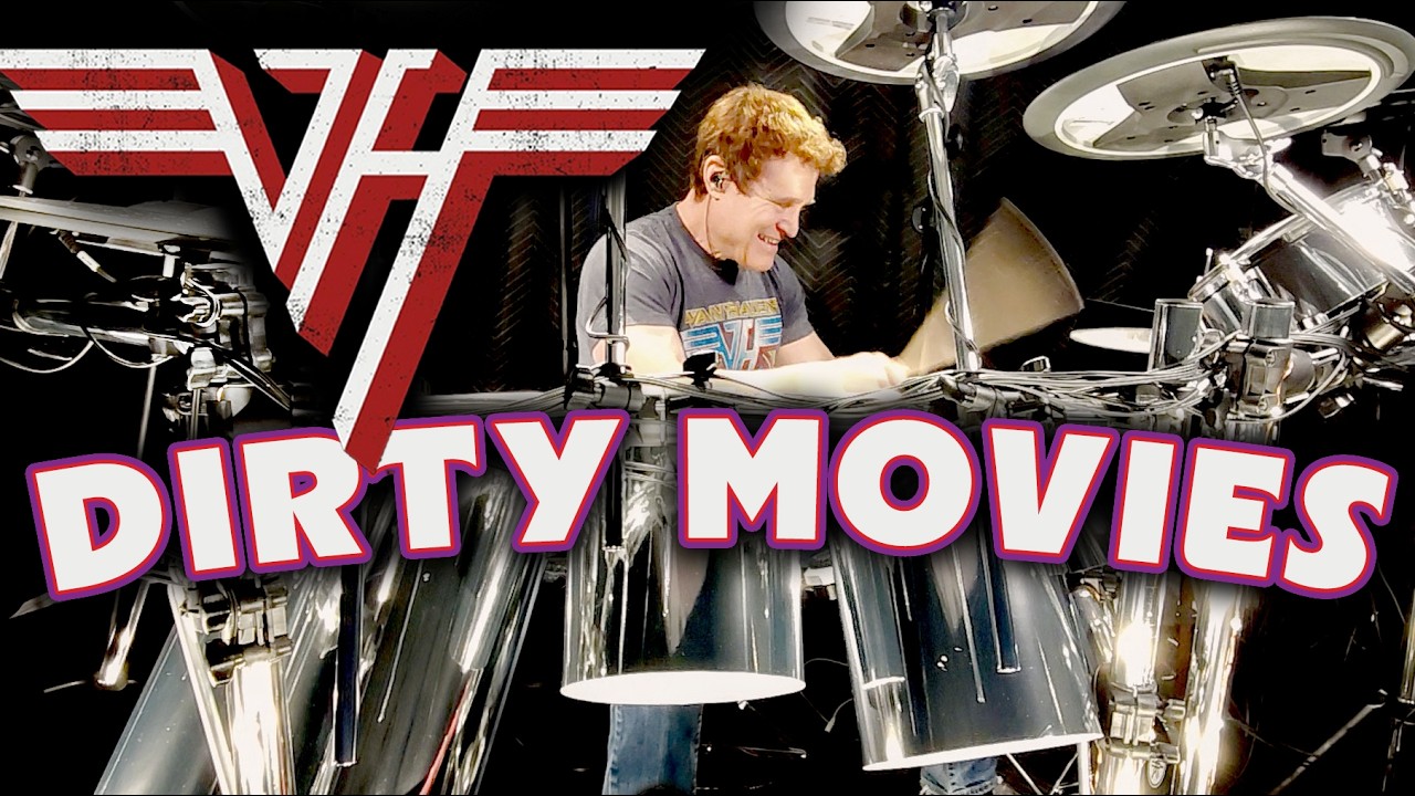 Van Halen – Dirty Movies (Drum Cover)