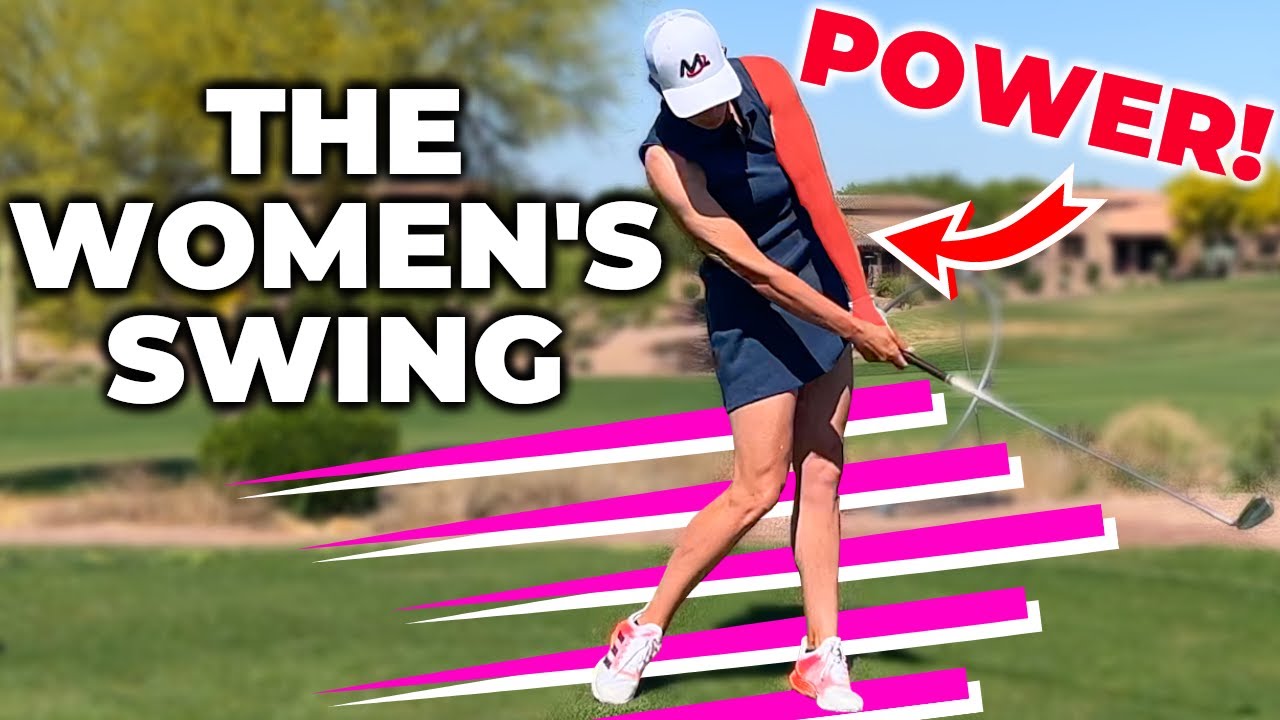 The WOMEN'S Golf Swing Made Powerful And EASY! (Giulia Sergas LPGA)