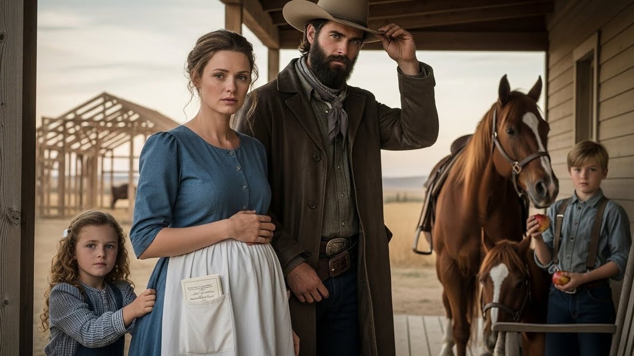 Her Husband Died And Left Her Pregnant With Five Kids, A Cowboy Stepped In And Called Them His Own
