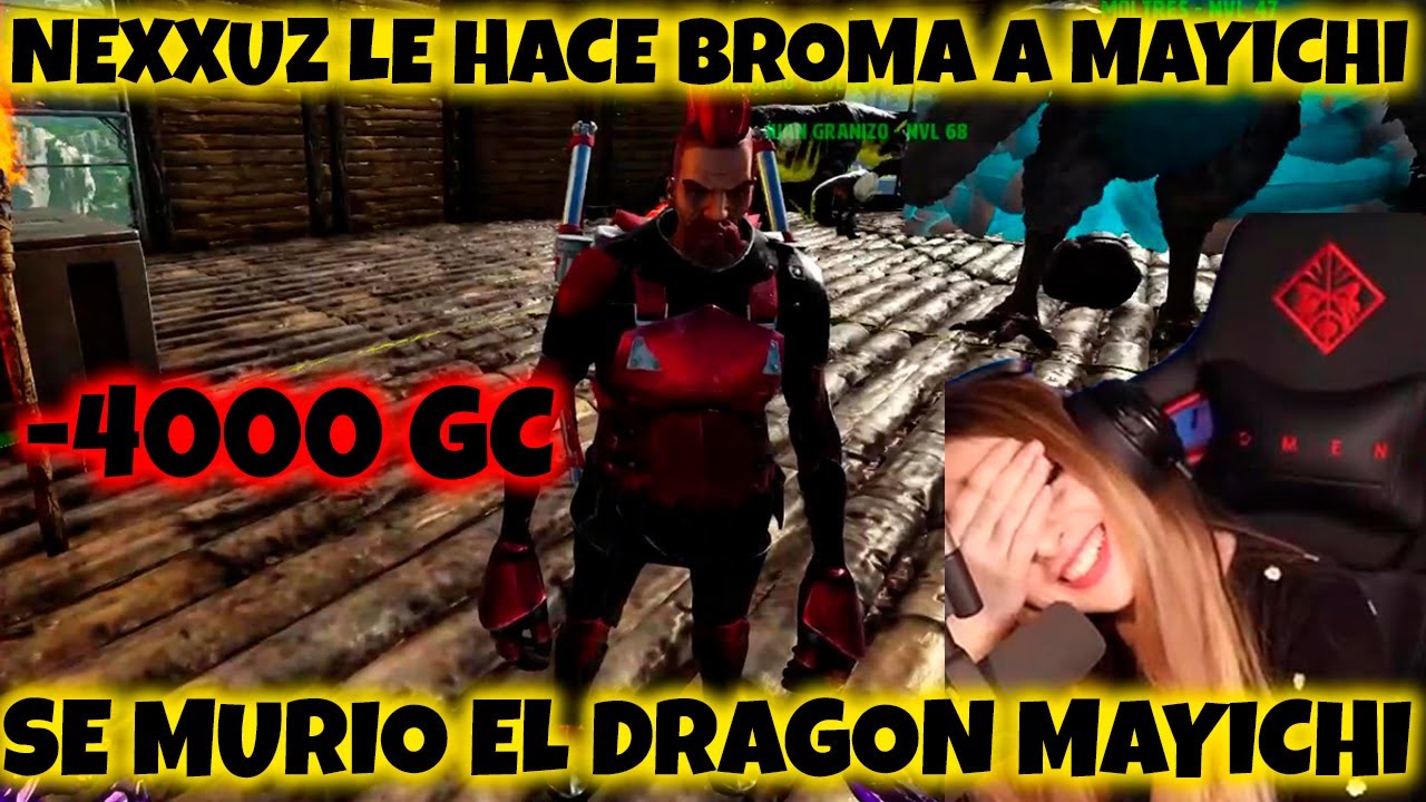 Nexxuz le hace broma a Mayichi le dice que se murio su dragon Arkadia