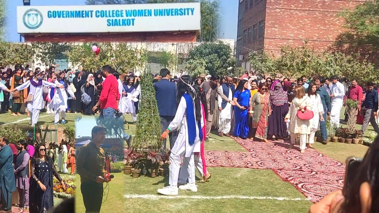 Spring Festival in GC University Sialkot 🥳|| #hamzasidhu