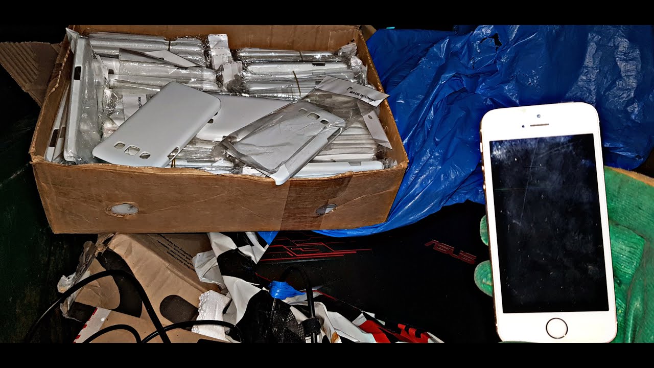 нашли IPHONE и кучу мелочей #мои находки