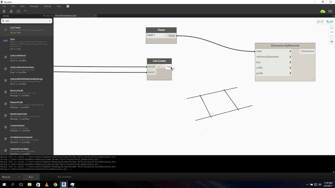 Dynamo - Grid Dimension Tutorial p.2