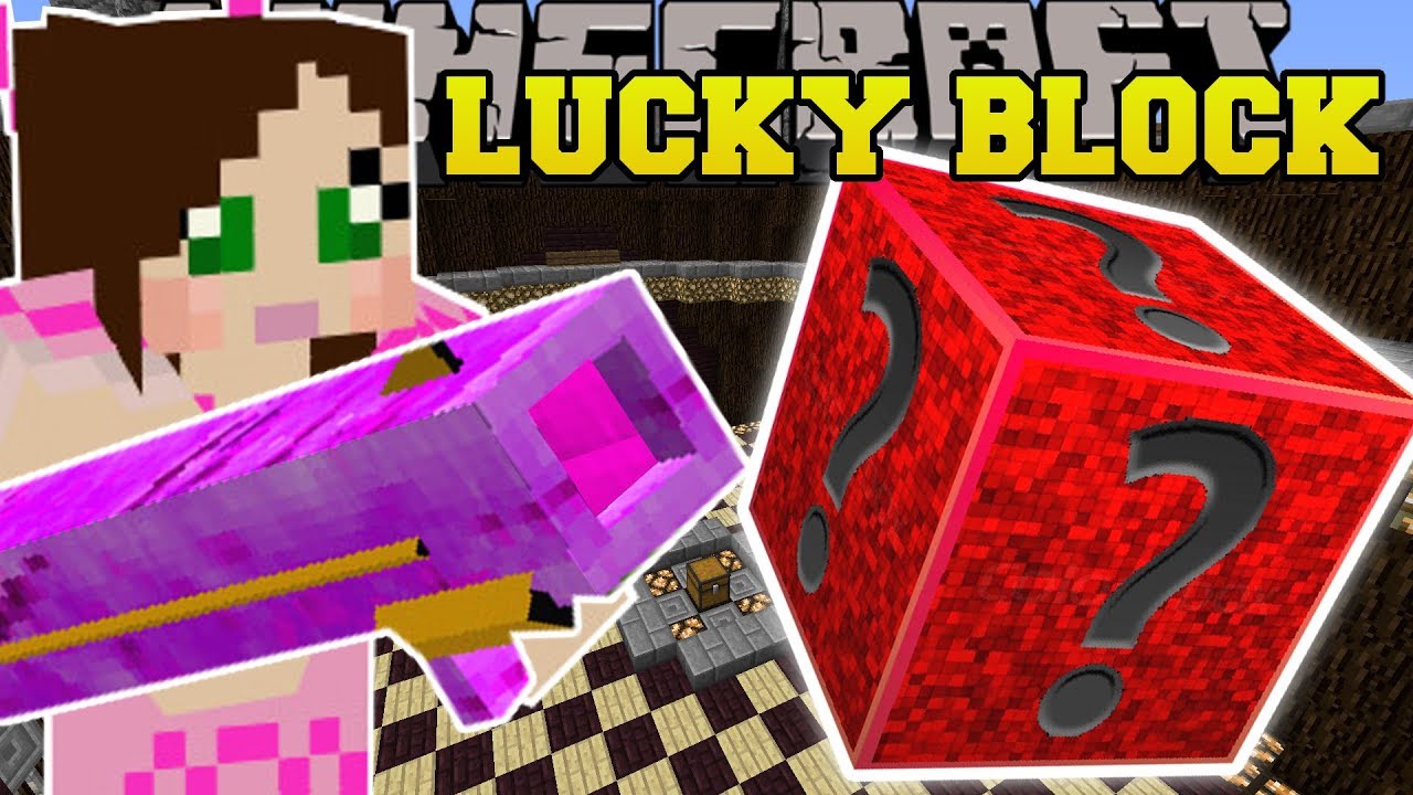 Minecraft: MOST INSANE LUCKY BLOCK EVER!!! (OVERPOWERED ITEMS, WEAPONS, & ARMOR!) Mod Showcase