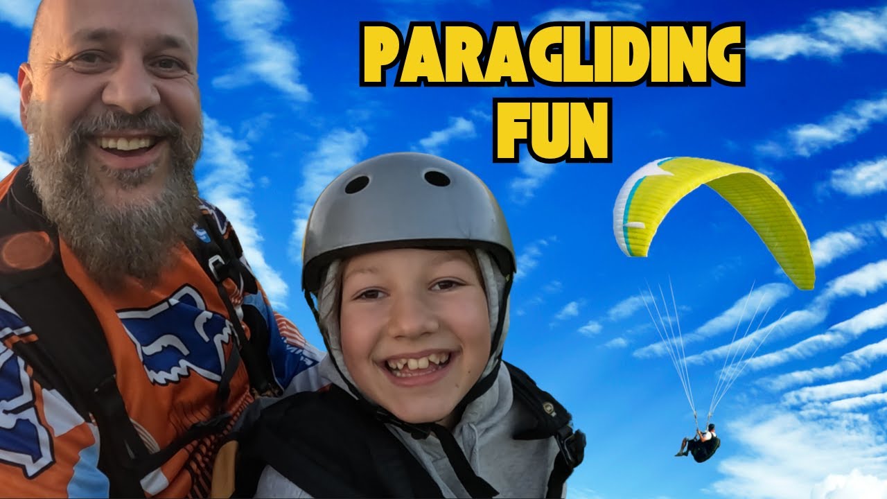 UČÍM DCERU LÍTAT, TANDEM PG. paragligding zábava to musíš vidět :-)))