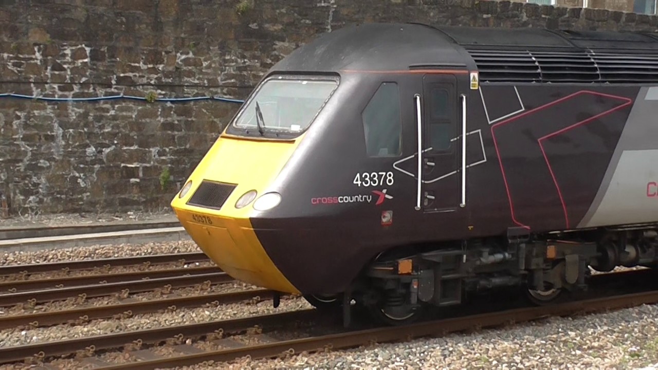 Crosscountry HST no's: 43378-43301 @ Penzance {1V48} 24/06/2017.