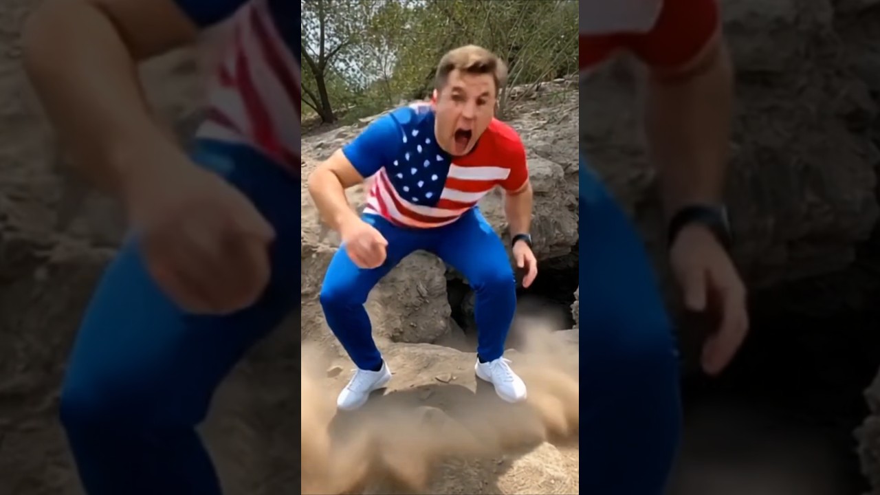 Горилла пошла ловить гражданина США #вирусноевидео #minivlog