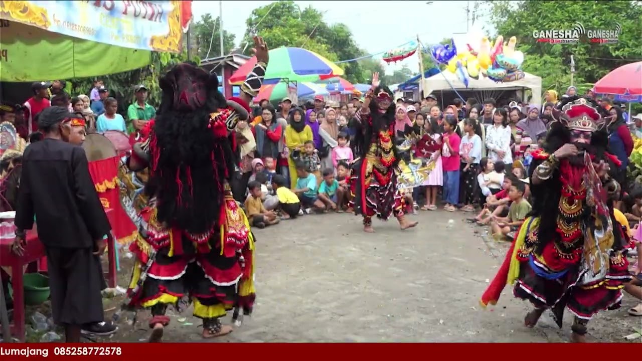 SENI JARANAN BUTO MLIWIS PUTIH NDADI TENGAH EMBONG