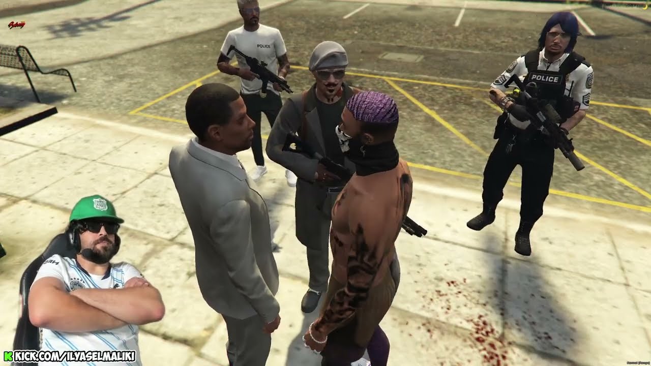 Elmaliki X Vodka GTA RP😂 |😂المالكي داير براكاج على بنكة مع ڤودكا ( PART 2 )
