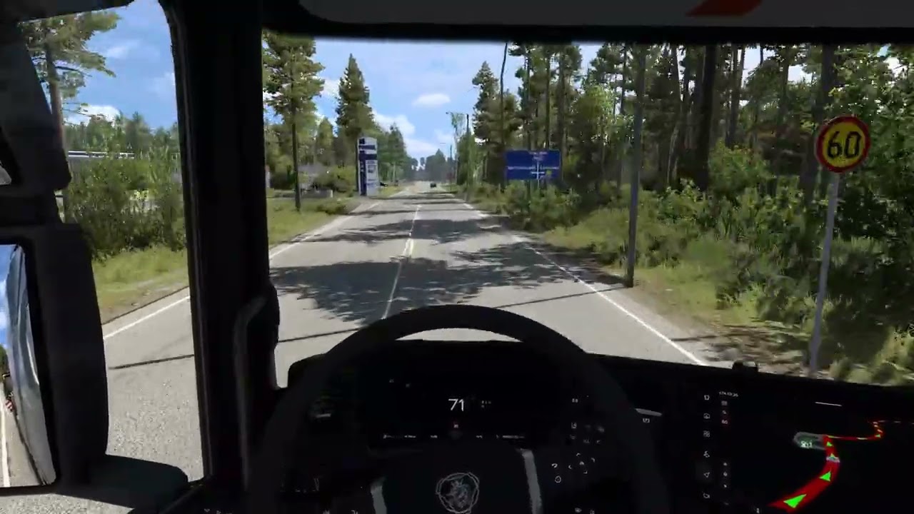 Euro Truck Simulator 2 Nordic Horizon DLC Rovaniemi - Kuusamo Part 18