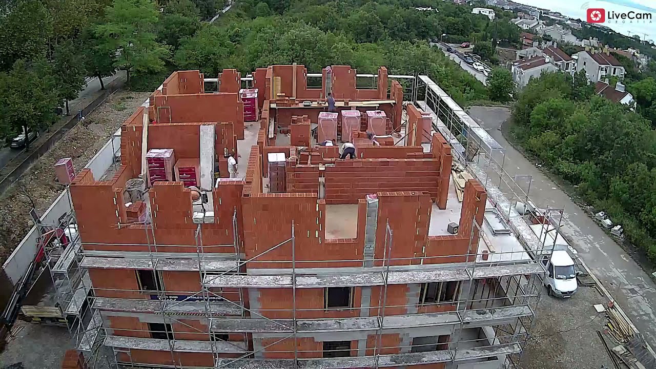 Izgradnaj stambene zgrade Wienerberger zidnim sistemima, Kastav 2020.