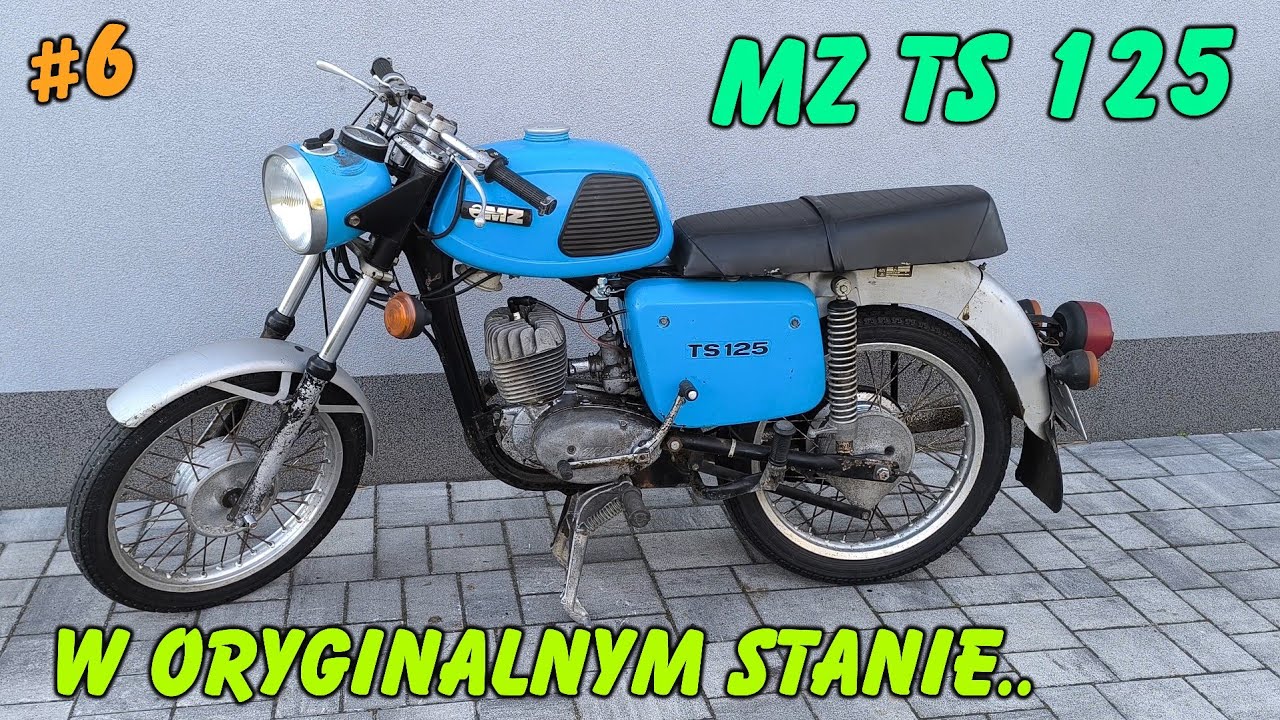 MZ TS 125 w oryginalnym lakierze // Uratuj od zapomnienia // #moto4fun