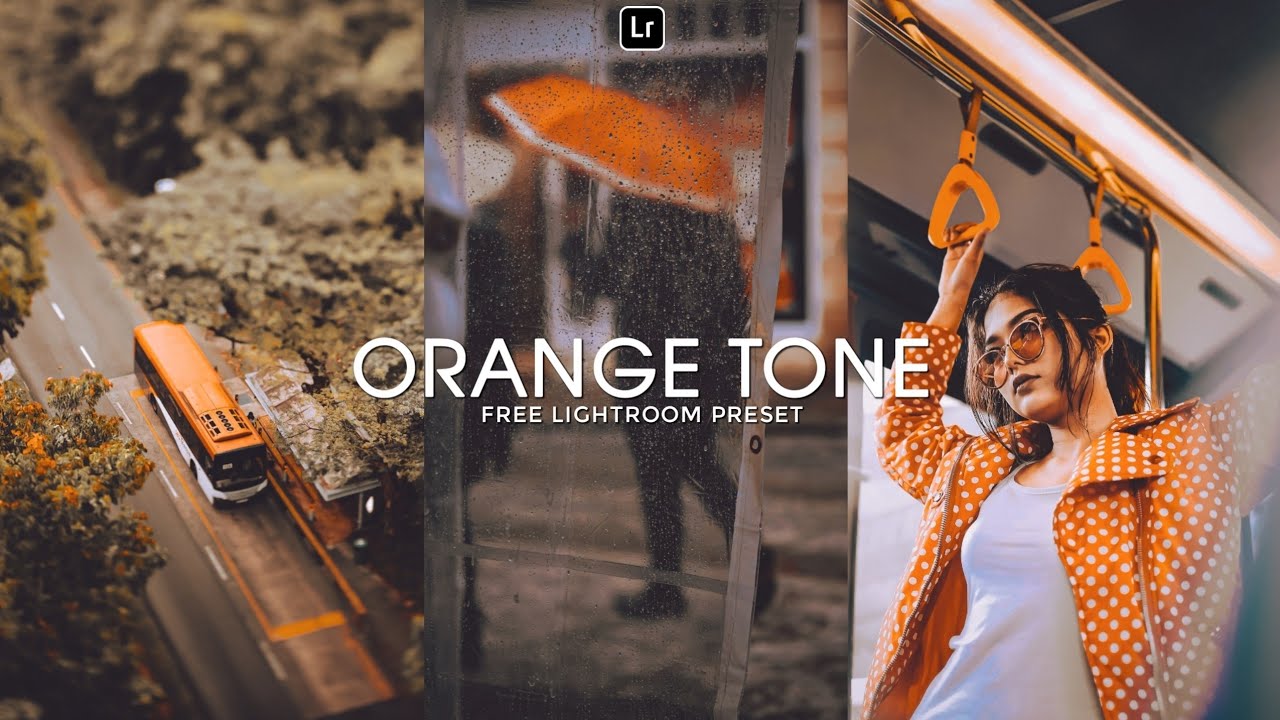 Orange Tone Preset | Lightroom Mobile Preset Free DNG | lightroom tutorial | lightroom preset