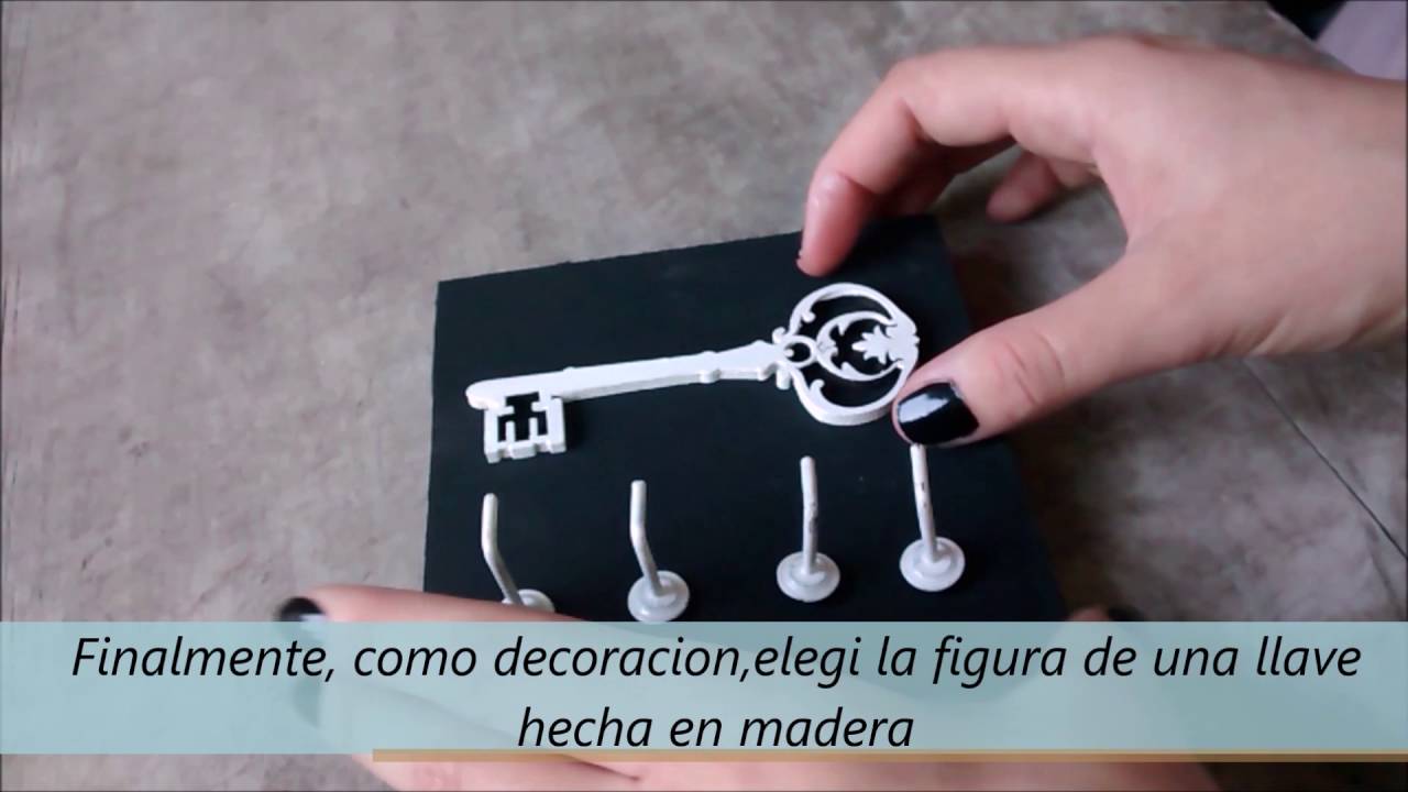 DIY Portallaves// #ILEY