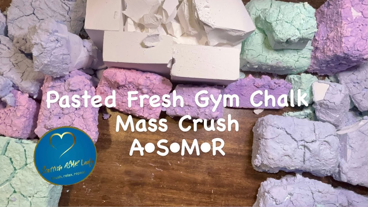 Pasted Fresh Gym Chalk Mass Crush ASMR