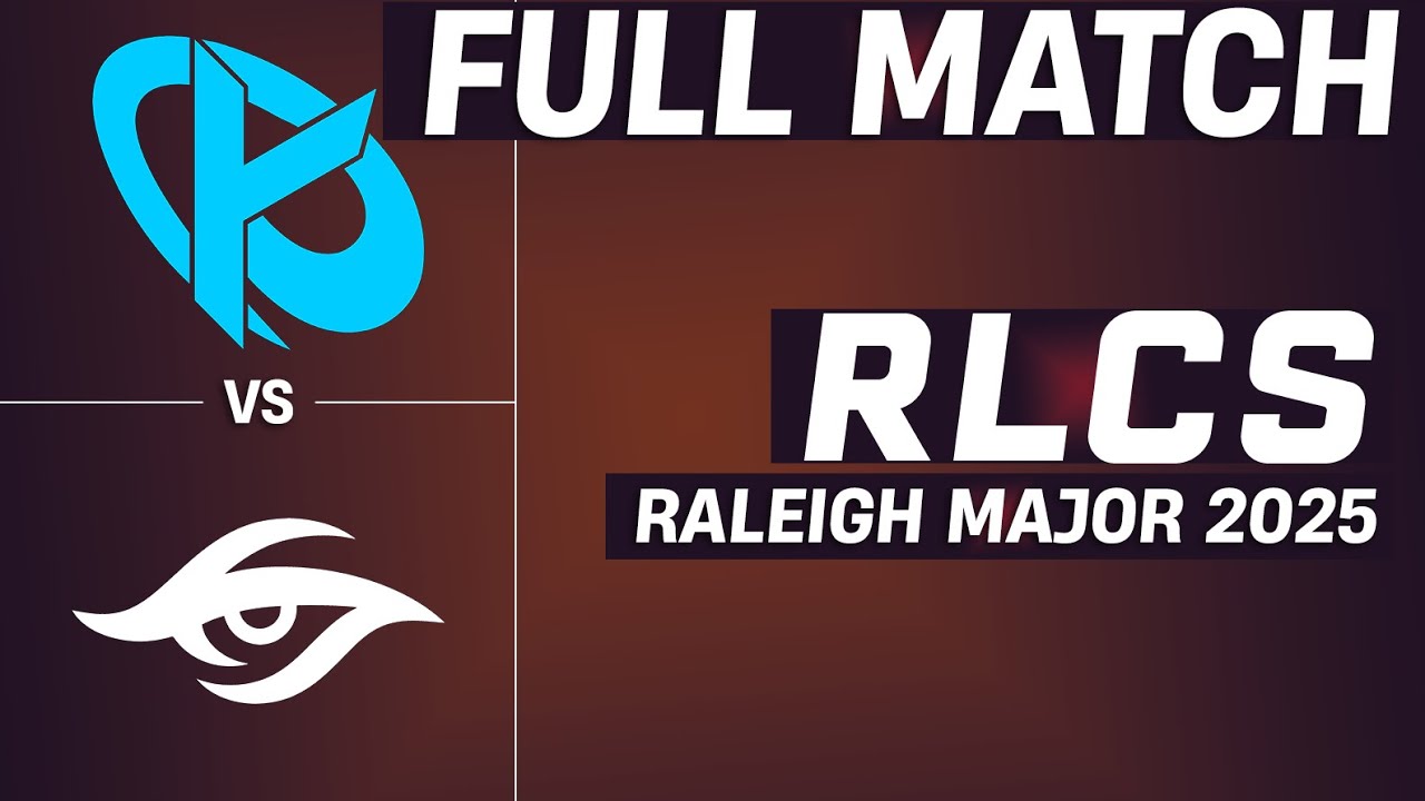 [FULL MATCH] KCorp vs Secret | RLCS 2025 - Raleigh Major