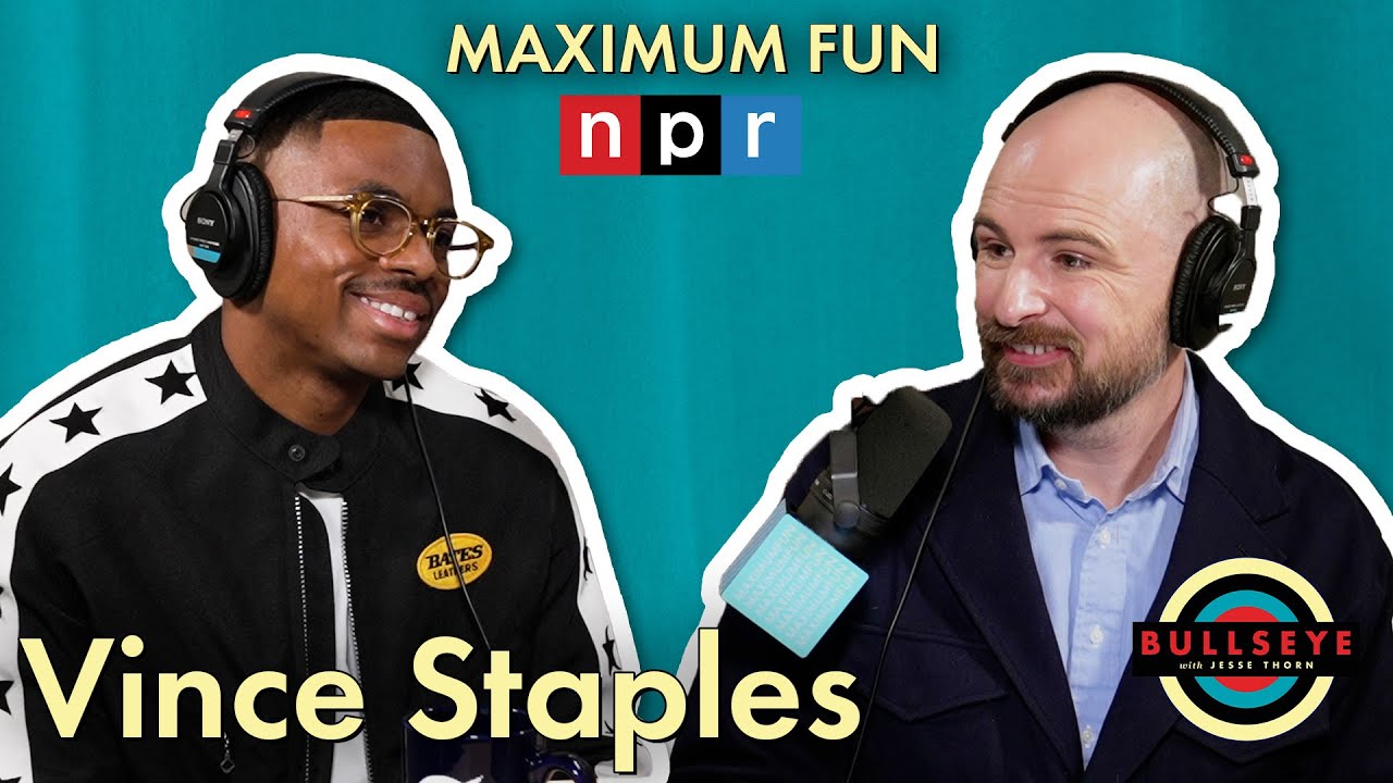 Vince Staples wrote his show's pilot in 10 minutes - Bullseye with Jesse Thorn