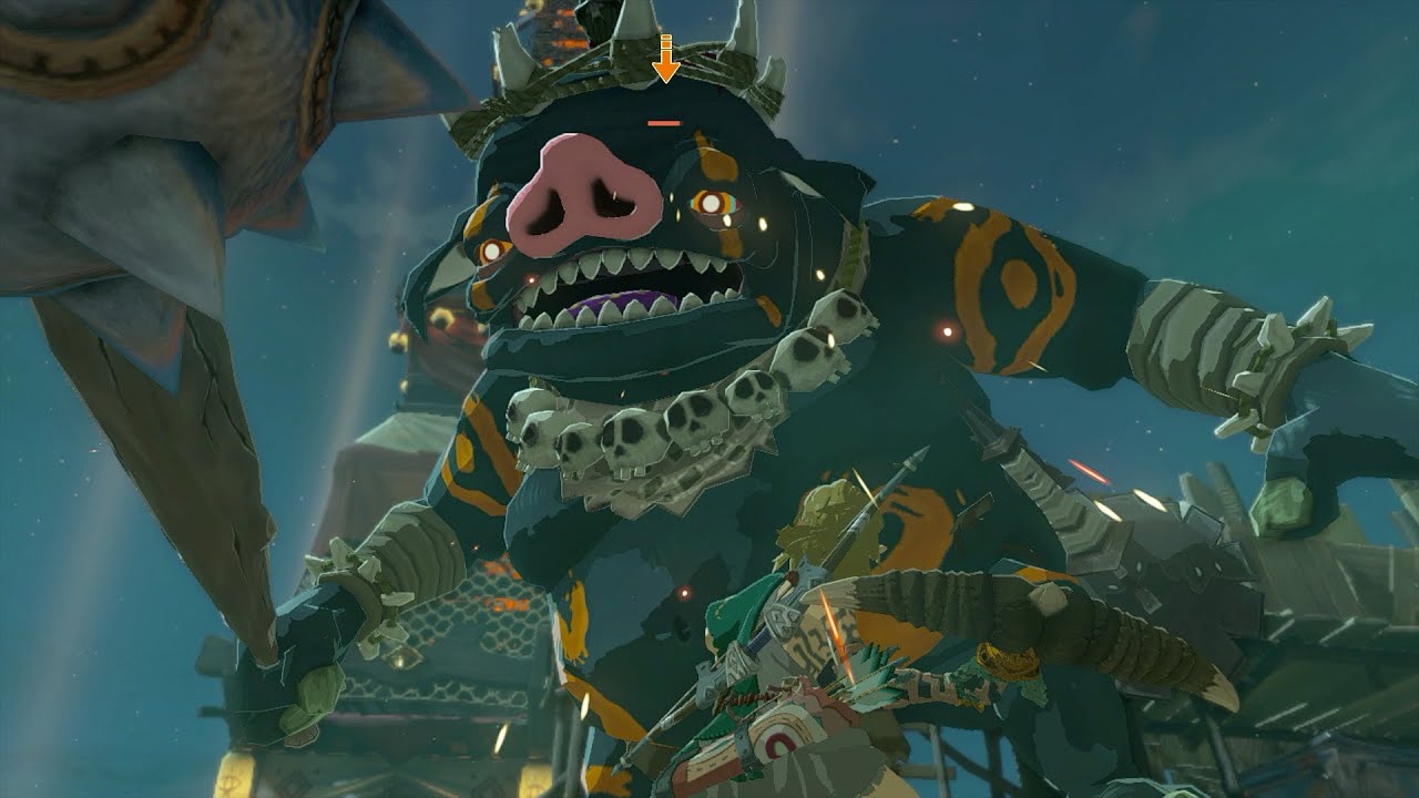 First Boss Bokoblin Fight at Hyrule Field Skyview Tower | Zelda: Tears of the Kingdom
