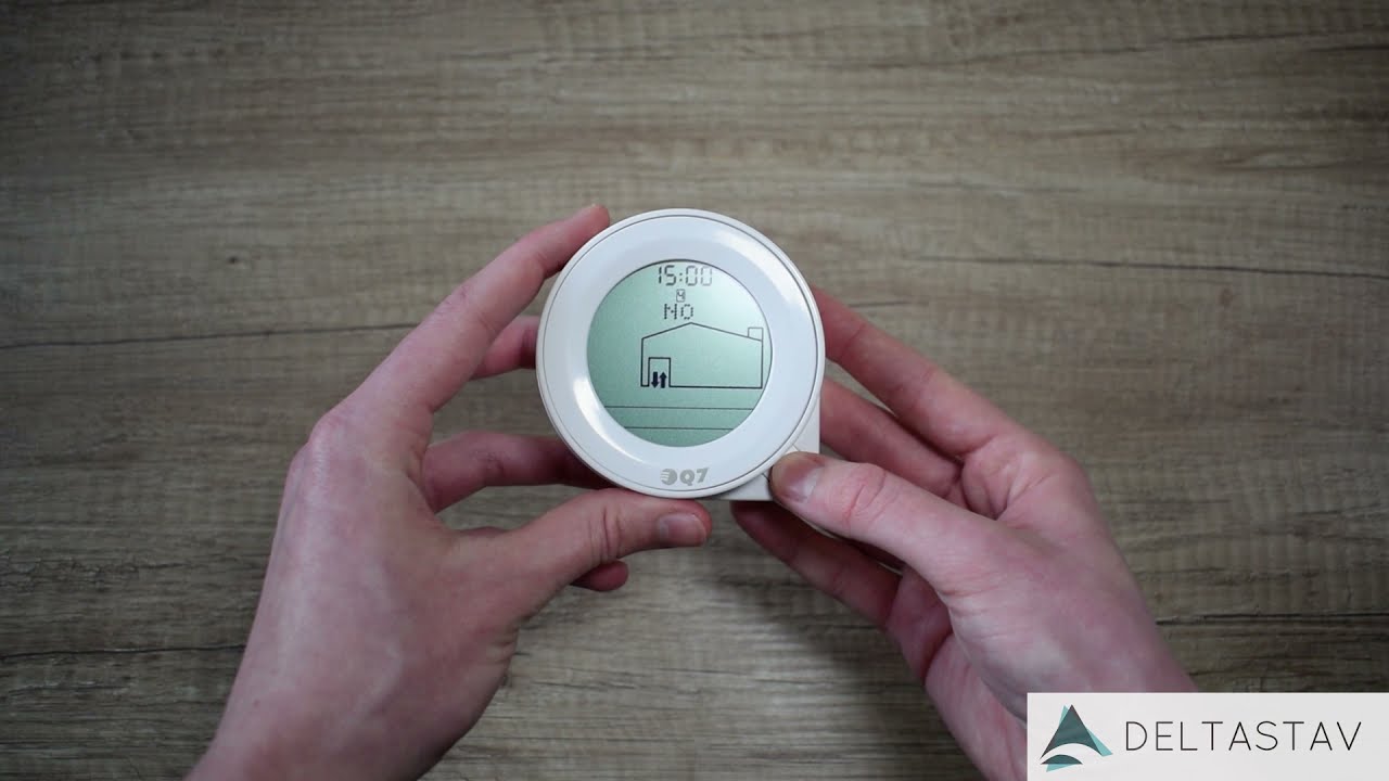 Euroster Q7 - termostat s t&yacute;ždenn&yacute;m programom | DELTASTAV