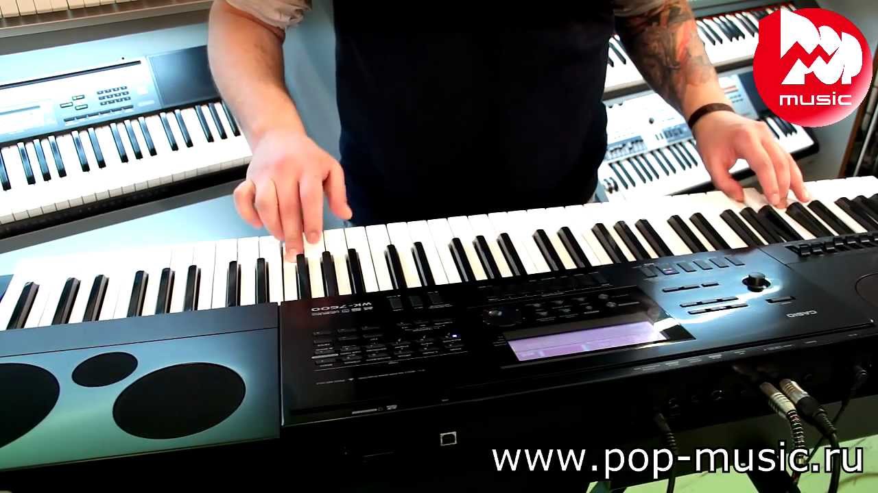 Синтезатор CASIO WK-7600