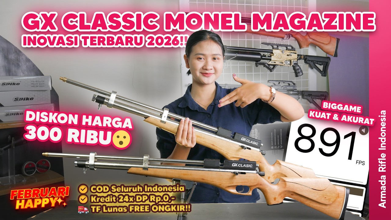 Review GX Classic Monel Magazine 1 JUTAAN‼🤩 OD 27 Inovasi Terbaru 2026‼