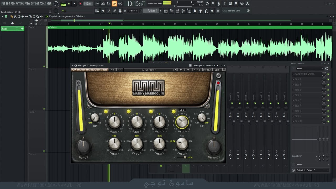 كيف تعمل ال Mastering  لأغنية راب كاملة  باستخدام FL Studio