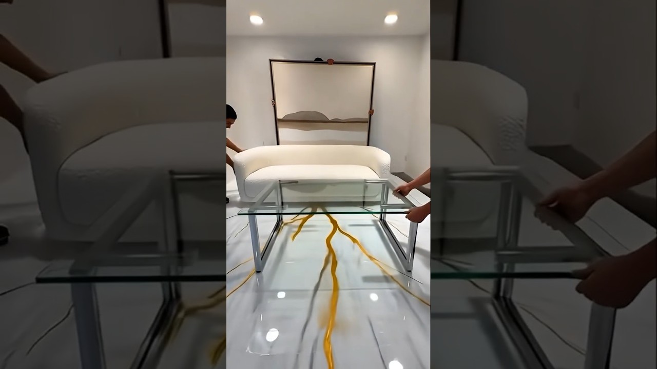Luxury Marble Floor Transformation 🤯 #shorts