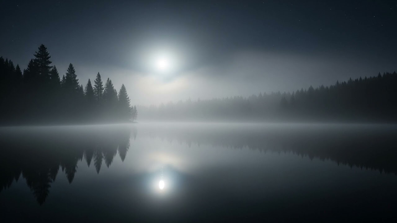 Night Meditation Music 🌙 Still Lake Mood