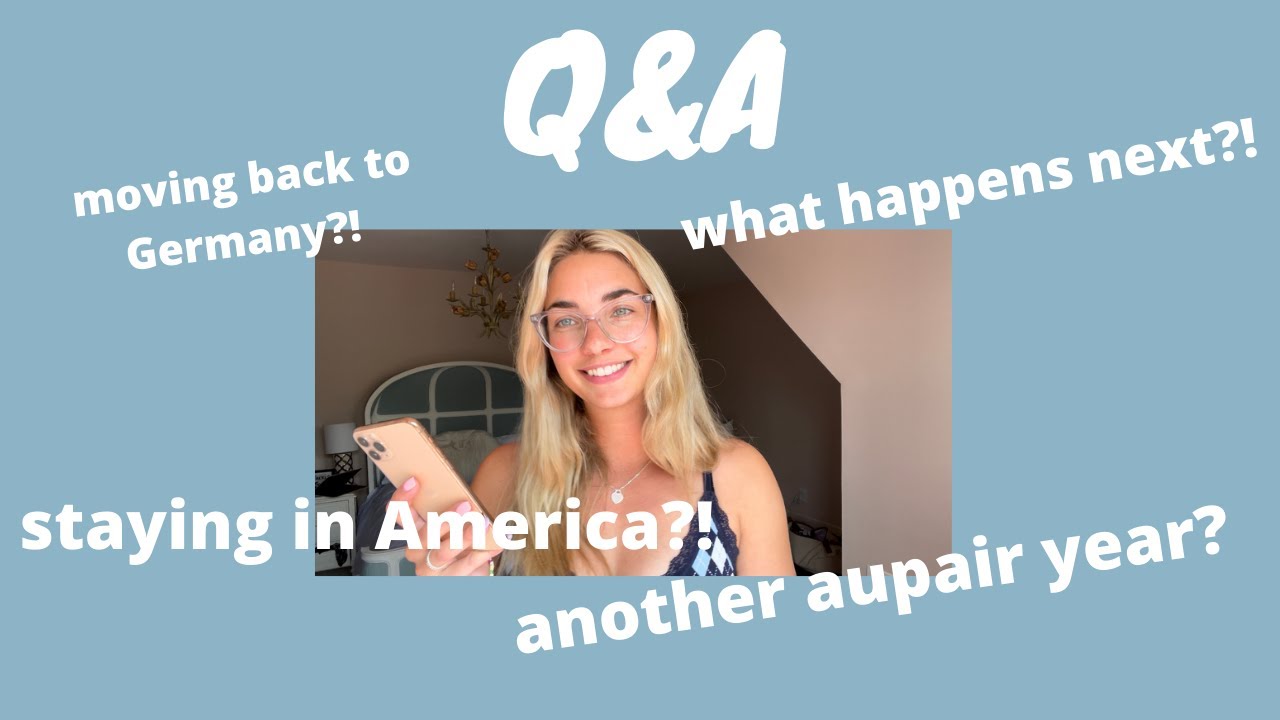 Q&A about my time here in America! 