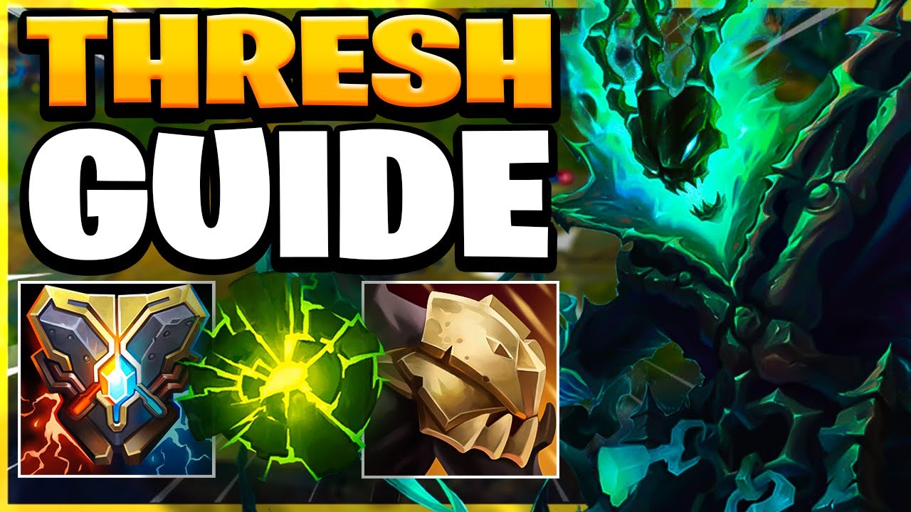 Wild Rift THRESH GUIDE + BUILD! THRESH Combos and Gameplay!