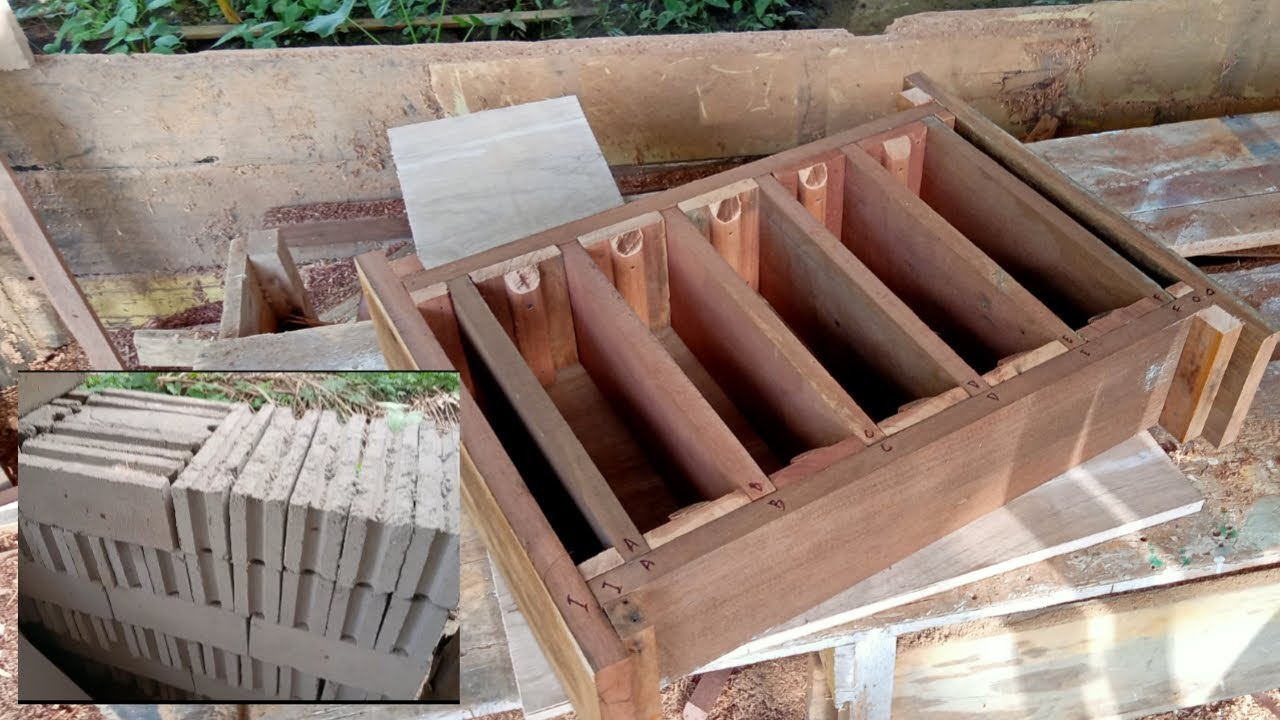 Cara Membuat Cetakan Batako dari Kayu