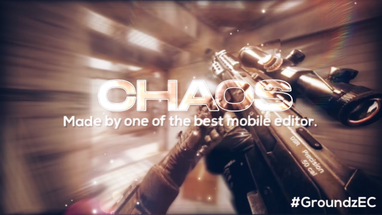 Chaos | A Bo2 Edit | Top 1 mobile editor | 7k (GroundzEC)