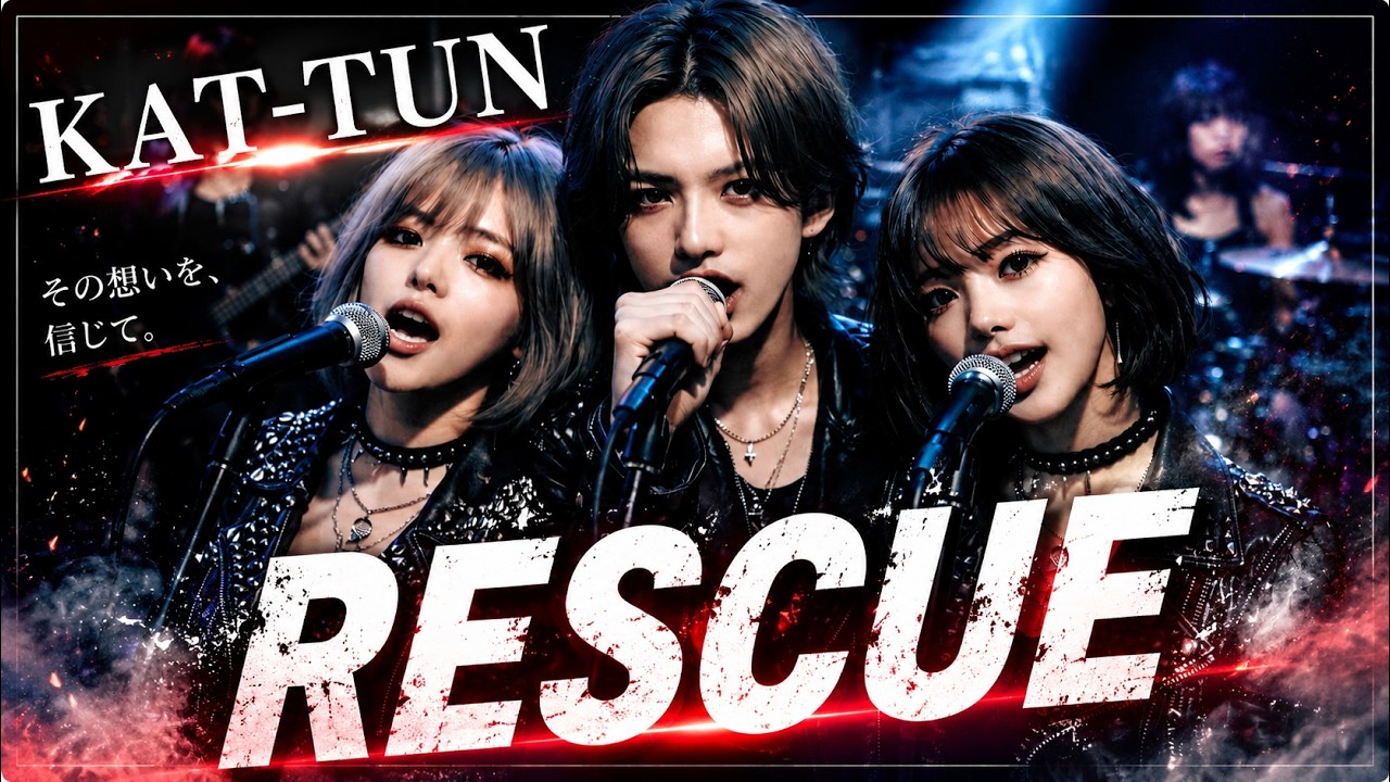 KAT-TUN/RESCUE 令和のバンドでカバーしてみた！ ai cover songs japanese