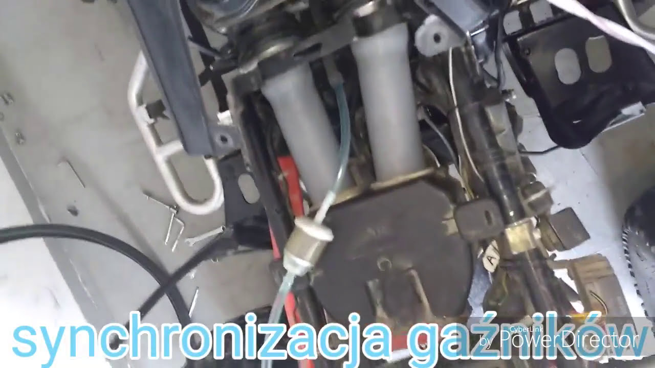 Regulacja gaźnik&oacute;w gs500
