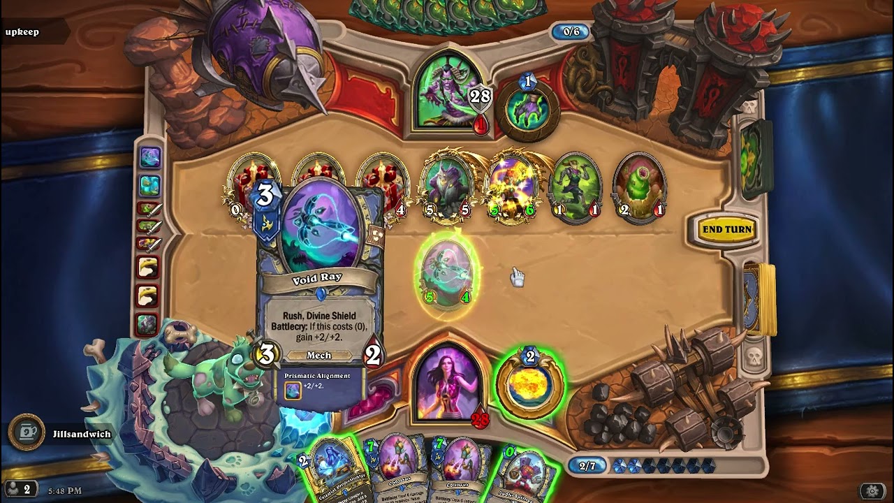 Hearthstone Wacky Waxy Winter Veil Tavern Brawl