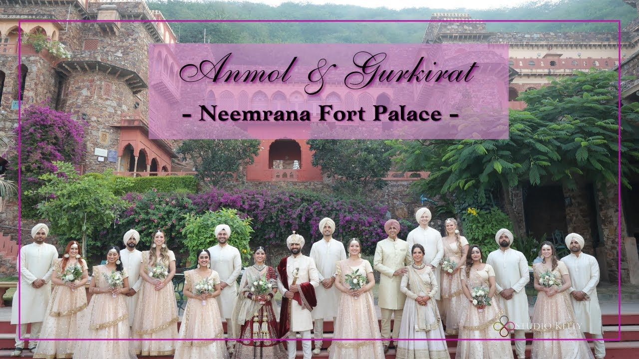 Destination Wedding in Neemrana Fort Palace || Anmol & Gurkirat || Dreamz Wedding Planner ||